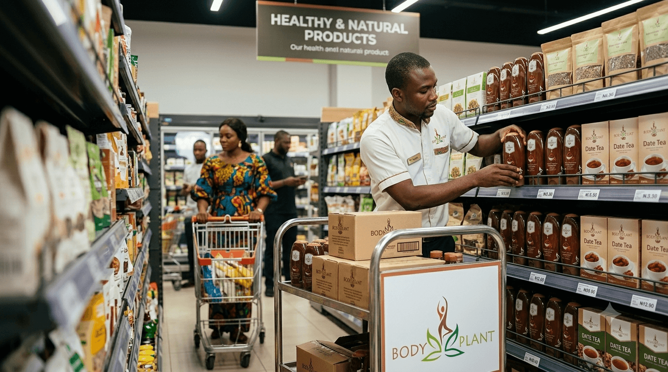Locally sourced Nigerian produce